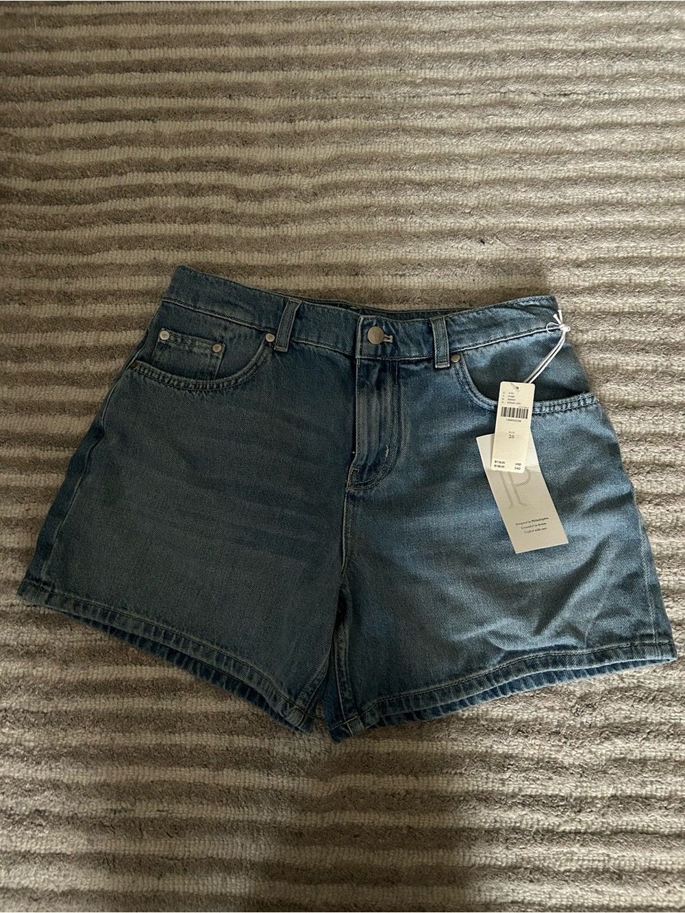 Anthropologie Pilcro Classic High-Rise Denim Shorts